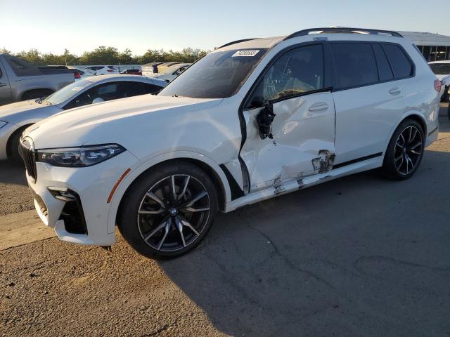 5UXCW2C0XM9F76457 - 2021 BMW X7 XDRIVE40I WHITE photo 1