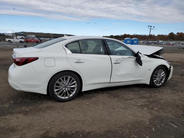 JN1EV7AR3KM557660 - 2019 INFINITI Q50 LUXE WHITE photo 3