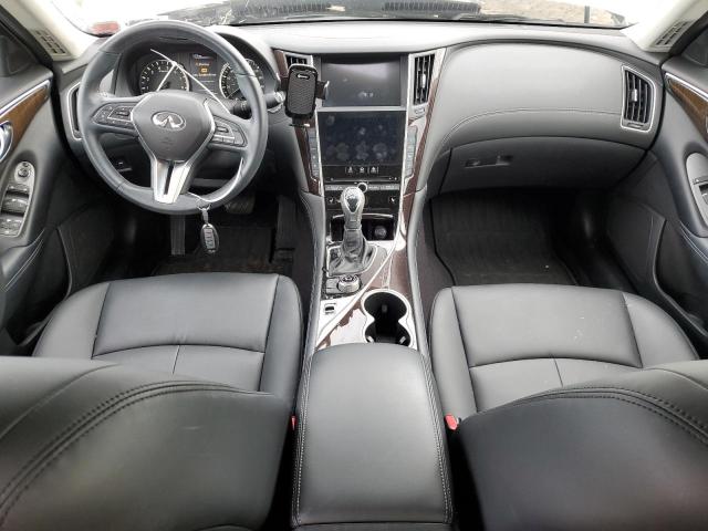 JN1EV7AR3KM557660 - 2019 INFINITI Q50 LUXE WHITE photo 8