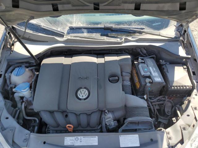 WVWDB7AJXCW194811 - 2012 VOLKSWAGEN GOLF BLACK photo 11