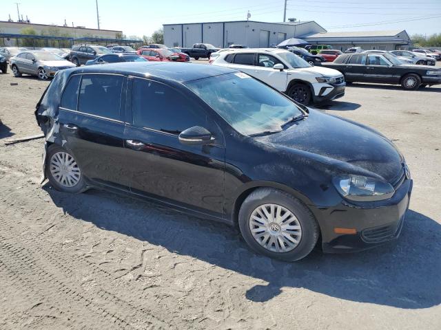 WVWDB7AJXCW194811 - 2012 VOLKSWAGEN GOLF BLACK photo 4