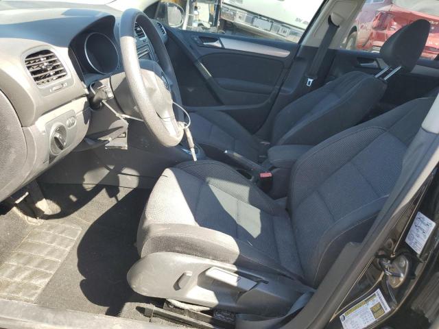 WVWDB7AJXCW194811 - 2012 VOLKSWAGEN GOLF BLACK photo 7