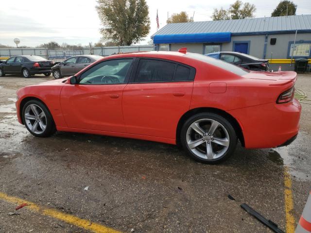 2C3CDXCT0GH210494 - 2016 DODGE CHARGER R/T RED photo 2