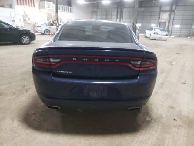 2C3CDXBG7FH866615 - 2015 DODGE CHARGER SE BLUE photo 6