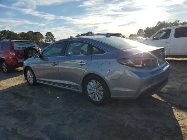 KMHE24L14GA020831 - 2016 HYUNDAI SONATA HYBRID GRAY photo 2