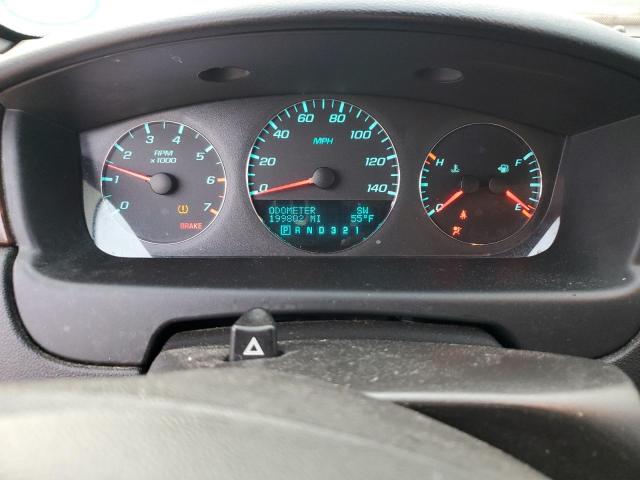 2G1WB5EK2A1212487 - 2010 CHEVROLET IMPALA LT SILVER photo 9