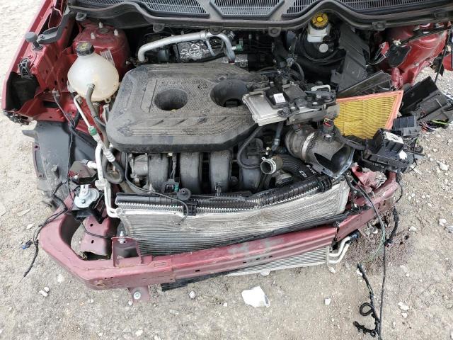 MAJ6S3GL3MC430217 - 2021 FORD ECOSPORT SE RED photo 12