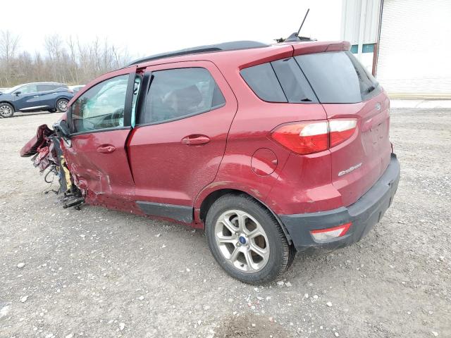 MAJ6S3GL3MC430217 - 2021 FORD ECOSPORT SE RED photo 2