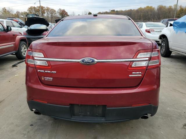 1FAHP2E80GG121742 - 2016 FORD TAURUS SEL RED photo 6