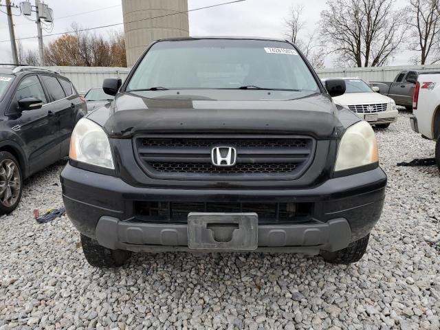 2HKYF18723H569352 - 2003 HONDA PILOT EXL BLACK photo 5