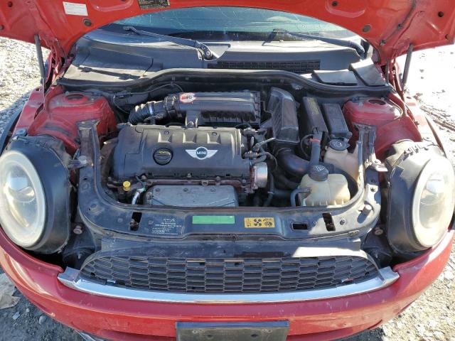 WMWMF33587TL77853 - 2007 MINI COOPER RED photo 11