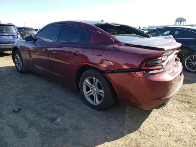 2C3CDXBG1KH636434 - 2019 DODGE CHARGER SXT RED photo 2