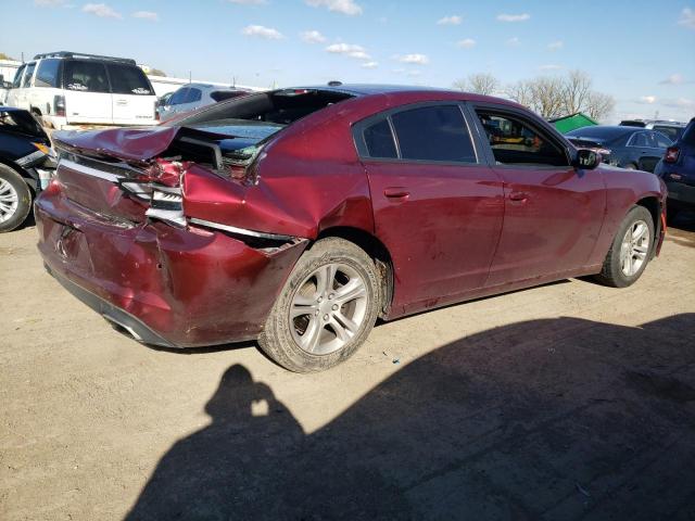 2C3CDXBG1KH636434 - 2019 DODGE CHARGER SXT RED photo 3