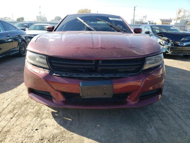 2C3CDXBG1KH636434 - 2019 DODGE CHARGER SXT RED photo 5