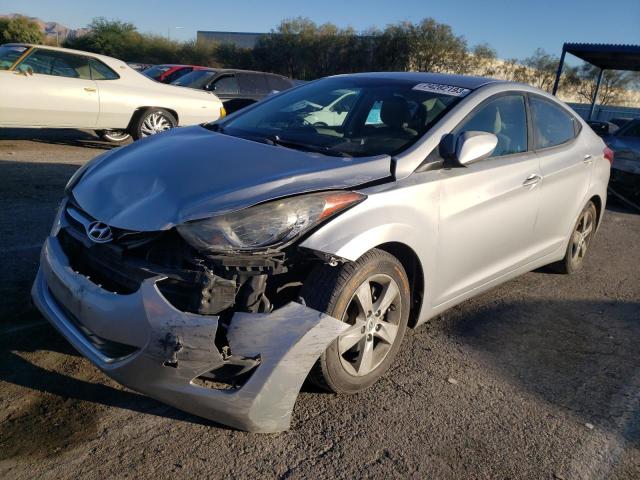 5NPDH4AE6BH029326 - 2011 HYUNDAI ELANTRA GLS SILVER photo 1