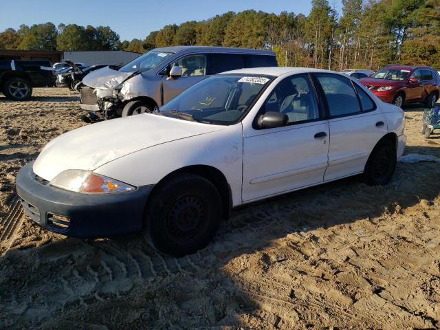 1G1JC524817312562 - 2001 CHEVROLET CAVALIER BASE WHITE photo 1