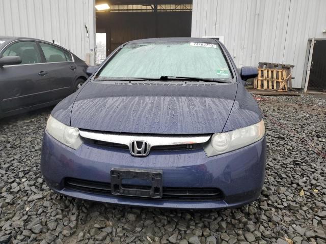 1HGFA16818L080205 - 2008 HONDA CIVIC EX BLUE photo 5