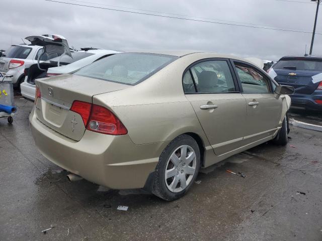 1HGFA16577L015864 - 2007 HONDA CIVIC LX GOLD photo 3