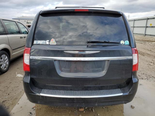 2C4RC1CGXDR806422 - 2013 CHRYSLER TOWN & COU TOURING L CHARCOAL photo 6