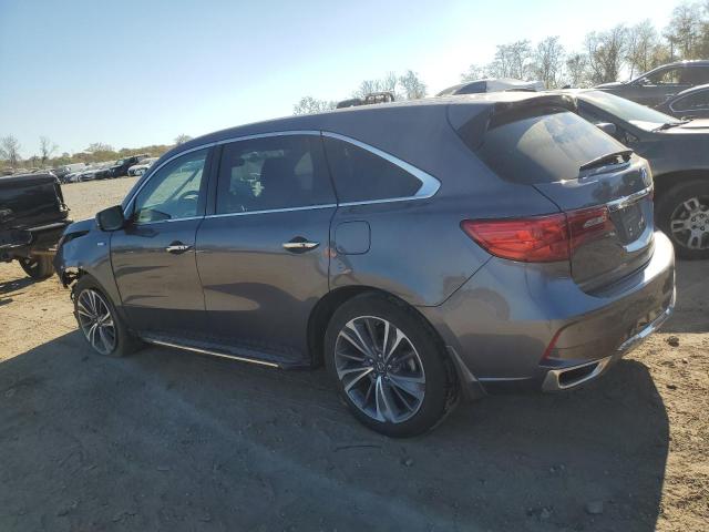 5J8YD7H54KL001851 - 2019 ACURA MDX SPORT HYBRID TECHNOLOGY GRAY photo 2