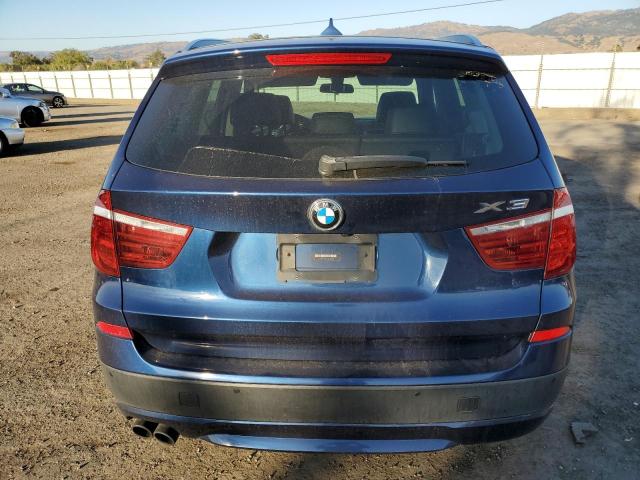 5UXWX9C57D0A25020 - 2013 BMW X3 XDRIVE28I BLUE photo 6