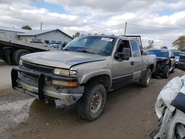 1GCGK29U5YZ118868 - 2000 CHEVROLET SILVERADO K2500 SILVER photo 1