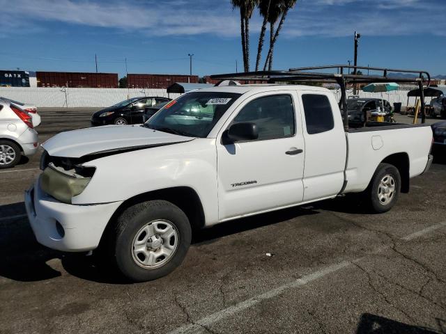 5TETX4CN3AZ721390 - 2010 TOYOTA TACOMA ACCESS CAB Ақ фото 1