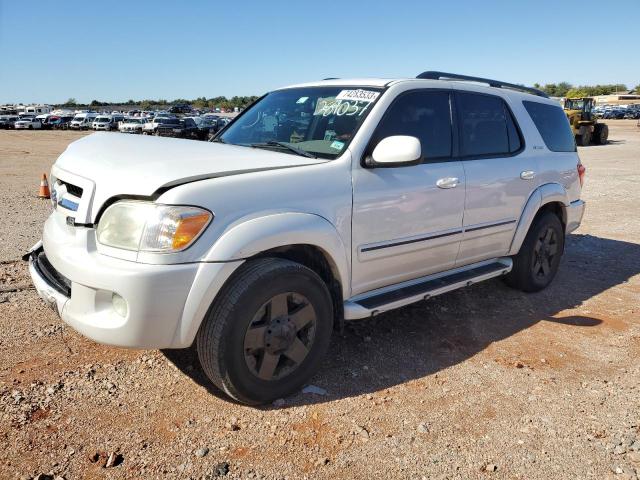 5TDZT38A76S281037 - 2006 TOYOTA SEQUOIA LIMITED WHITE photo 1