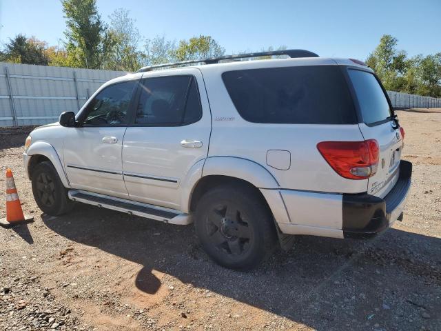 5TDZT38A76S281037 - 2006 TOYOTA SEQUOIA LIMITED WHITE photo 2