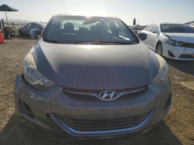 5NPDH4AE6DH226497 - 2013 HYUNDAI ELANTRA GLS GRAY photo 5