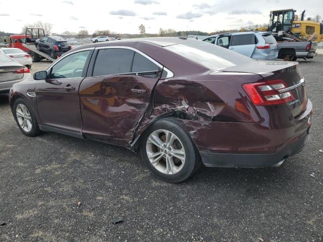 1FAHP2E86JG135264 - 2018 FORD TAURUS SEL BURGUNDY photo 2