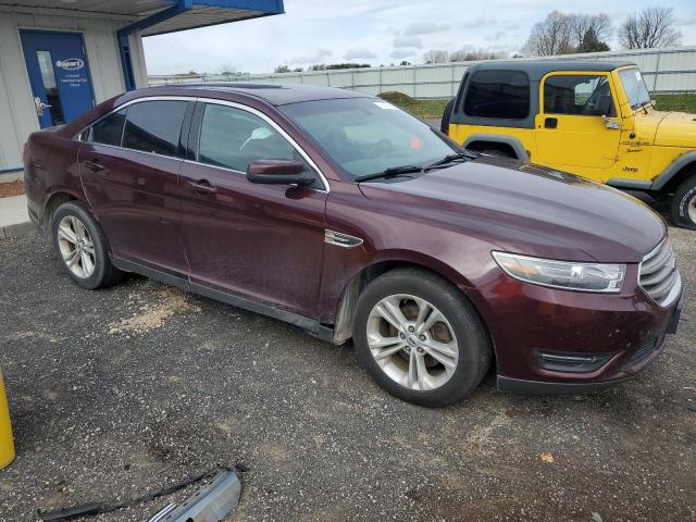 1FAHP2E86JG135264 - 2018 FORD TAURUS SEL BURGUNDY photo 4