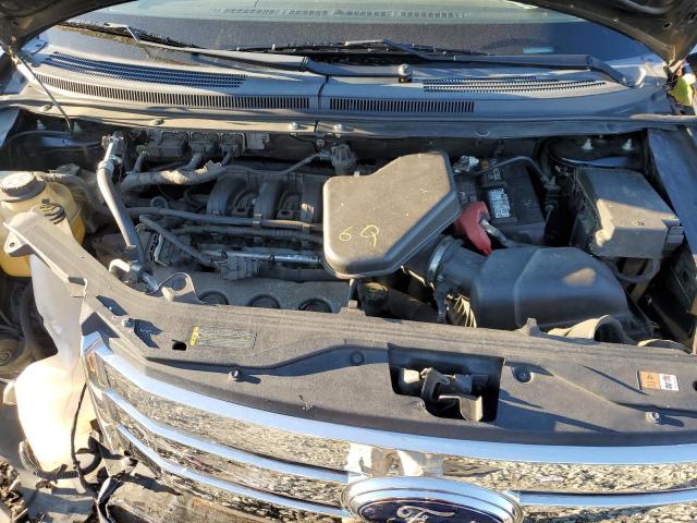 2FMDK36C58BA90119 - 2008 FORD EDGE SE BLACK photo 12