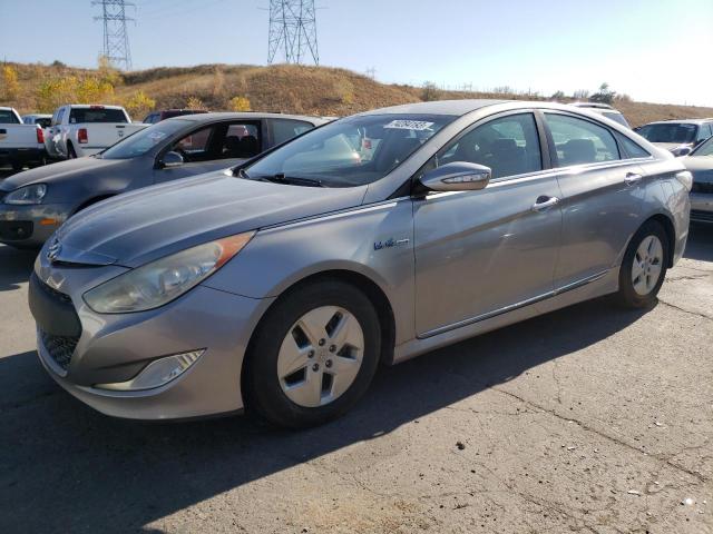 KMHEC4A41CA024436 - 2012 HYUNDAI SONATA HYBRID SILVER photo 1