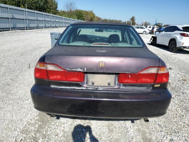 1HGCG1650XA022426 - 1999 HONDA ACCORD EX BURGUNDY photo 6