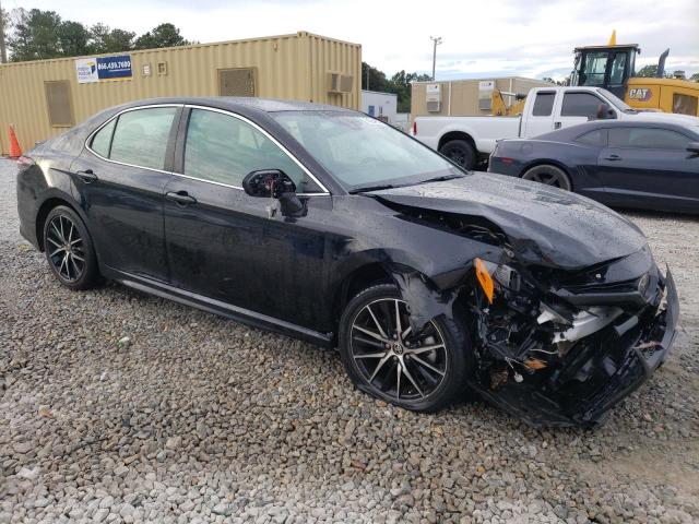 4T1G11AK1RU847791 - 2024 TOYOTA CAMRY SE NIGHT SHADE BLACK photo 4