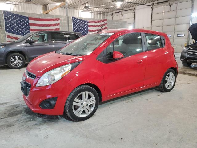 KL8CD6S98EC440854 - 2014 CHEVROLET SPARK 1LT RED photo 1