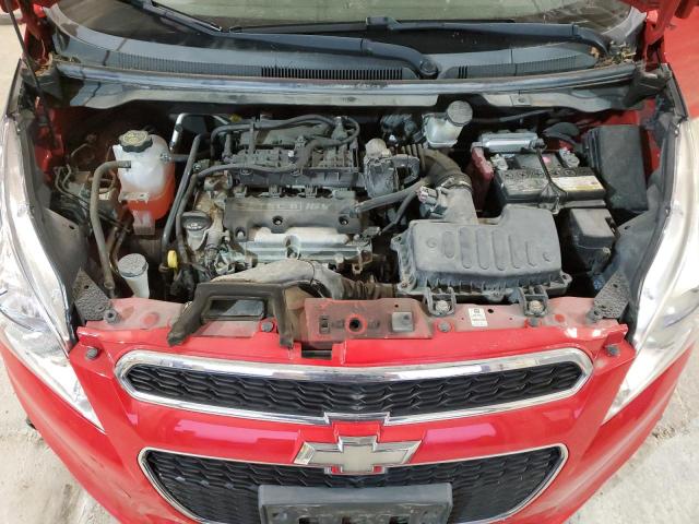 KL8CD6S98EC440854 - 2014 CHEVROLET SPARK 1LT RED photo 11