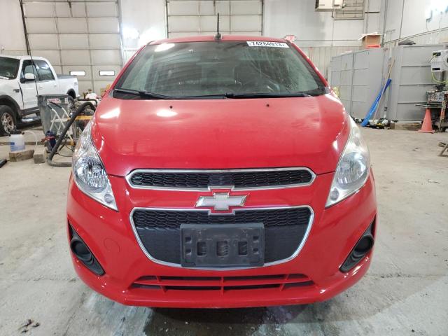 KL8CD6S98EC440854 - 2014 CHEVROLET SPARK 1LT RED photo 5