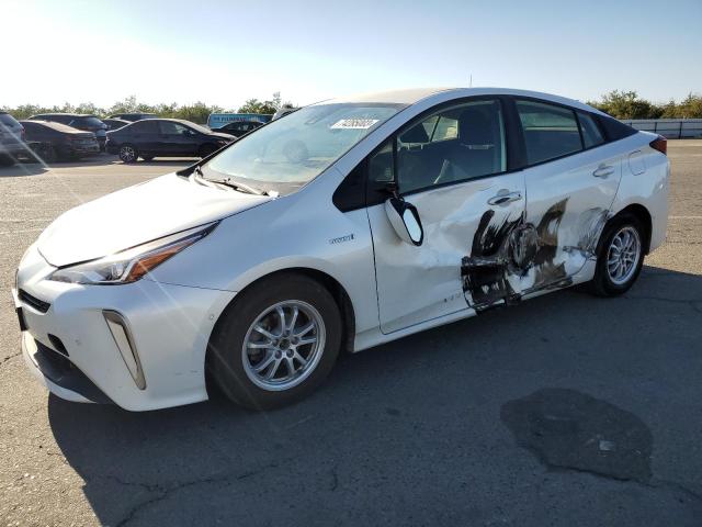 JTDL9MFU9M3027707 - 2021 TOYOTA PRIUS LE WHITE photo 1