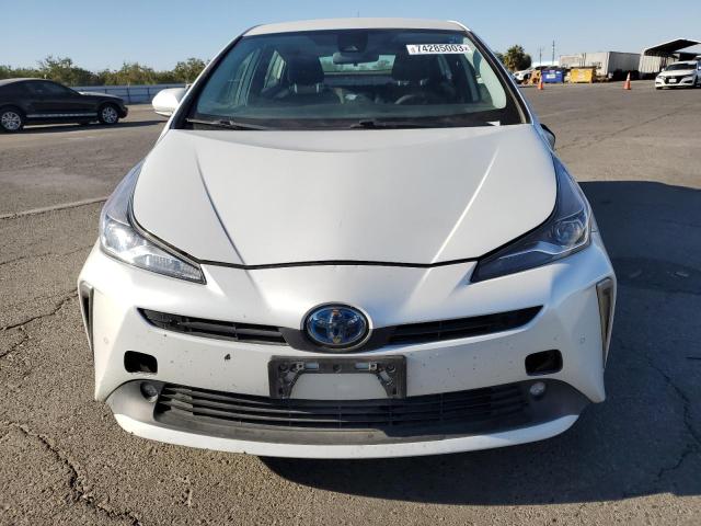 JTDL9MFU9M3027707 - 2021 TOYOTA PRIUS LE WHITE photo 5