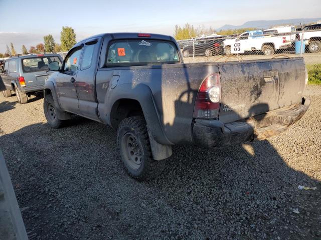 5TFUU4EN4BX010977 - 2011 TOYOTA TACOMA ACCESS CAB გრაფიტი ფოტო 2