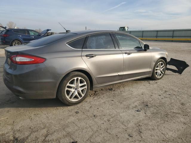 3FA6P0H79DR296655 - 2013 FORD FUSION SE GRAY photo 3