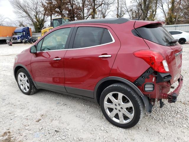 KL4CJDSB9DB143257 - 2013 BUICK ENCORE PREMIUM RED photo 2