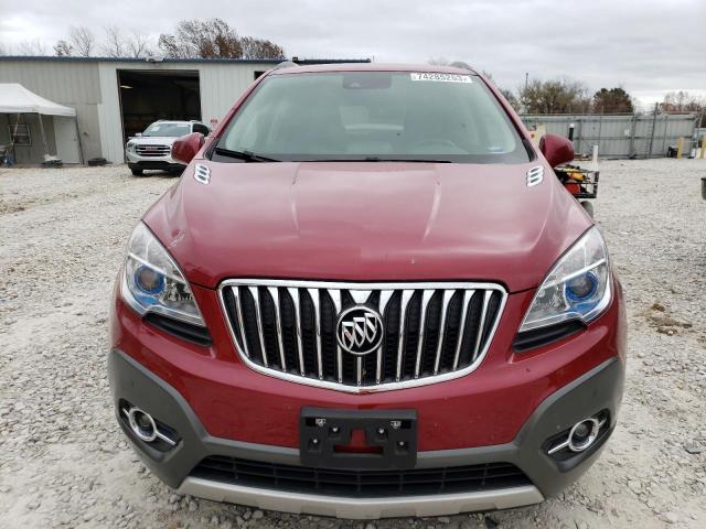 KL4CJDSB9DB143257 - 2013 BUICK ENCORE PREMIUM RED photo 5