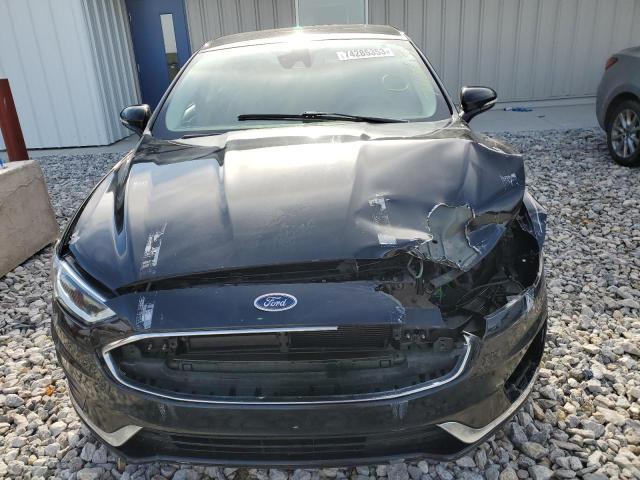 3FA6P0CD2KR149944 - 2019 FORD FUSION SEL BLACK photo 5