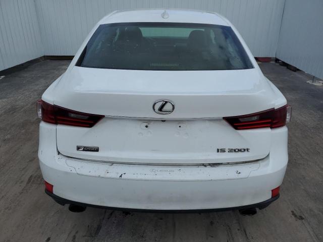 JTHBA1D20G5015570 - 2016 LEXUS IS 200T WHITE photo 6