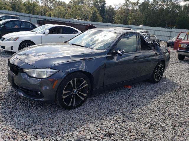 WBA8D9G55JNU67879 - 2018 BMW 330 XI Темно-сірий фото 1