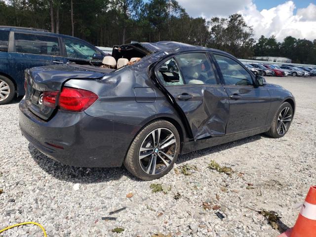 WBA8D9G55JNU67879 - 2018 BMW 330 XI Темно-сірий фото 3