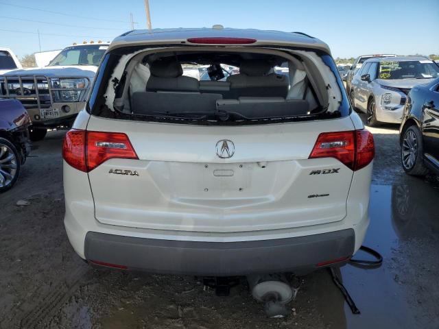 2HNYD286X9H525369 - 2009 ACURA MDX TECHNOLOGY WHITE photo 6